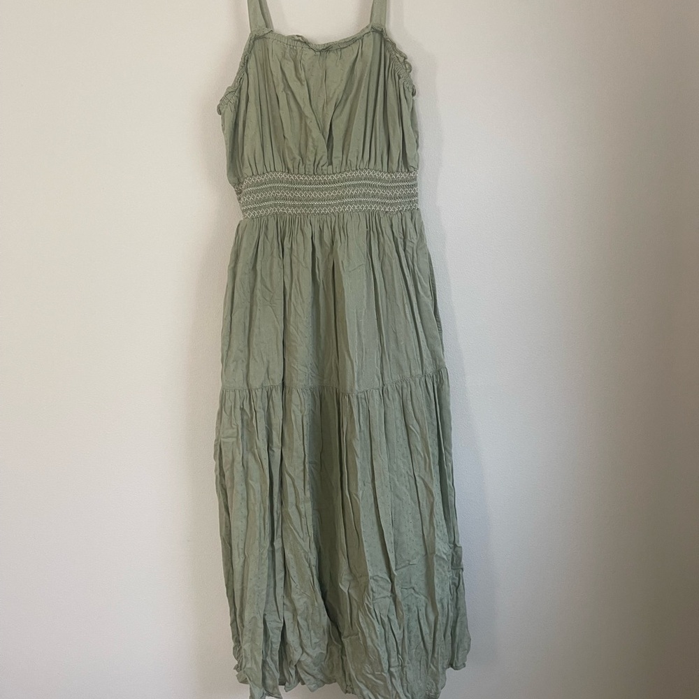 Universal Thread Sage Green Maxi Dress